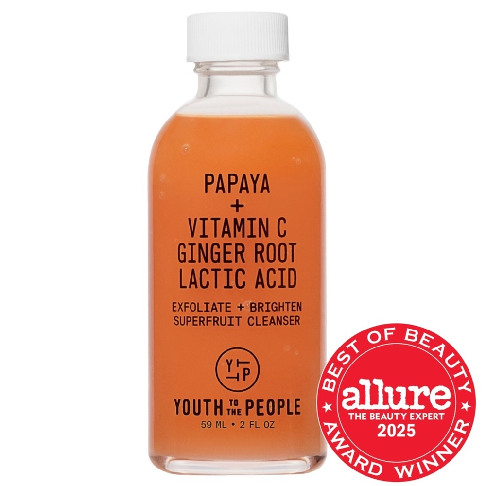 YOUTH TO THE PEOPLE Superfruit Gentle Exfoliating Cleanser with Vitamin C&Papaya